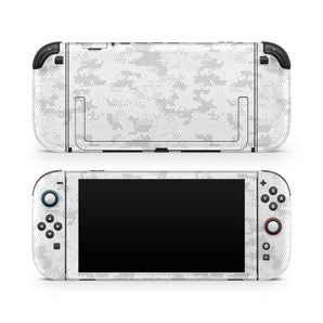 Hex Camo White - Switch Series - Techbeast Skins