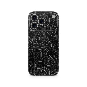 Topography Black - Techbeast Skins