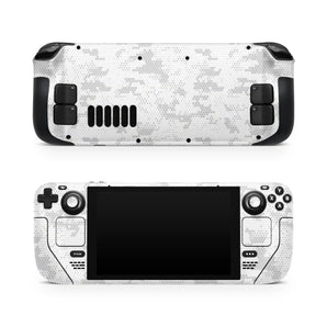 Hex Camo White - Steam Deck Series - Techbeast Skins